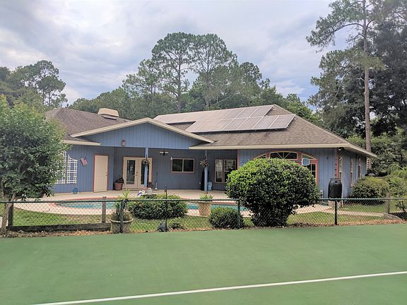 Back Yard/Solar Panels