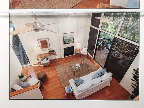 View of Living Room from loft