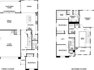 Elderberry Plan, Valley Oak at Cypress, Rancho Cordova, CA 95742