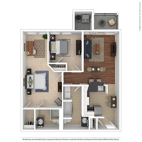 Floor plan B2