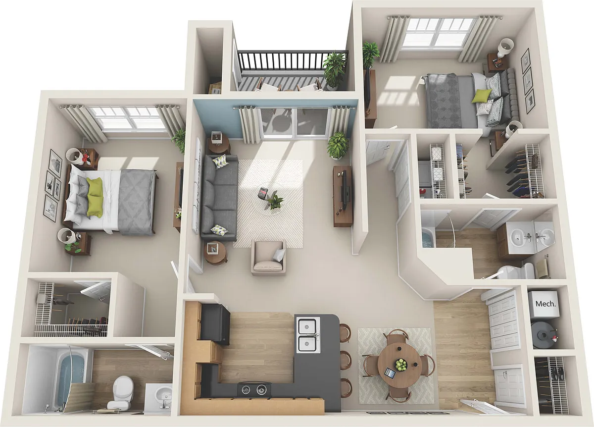 Floor plan Bright