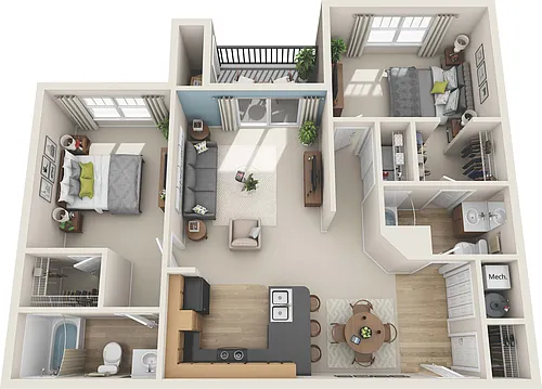 Floor plan Bright