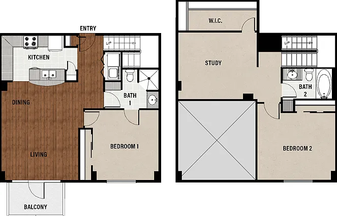 D3 floor plan Bayou on the Bend