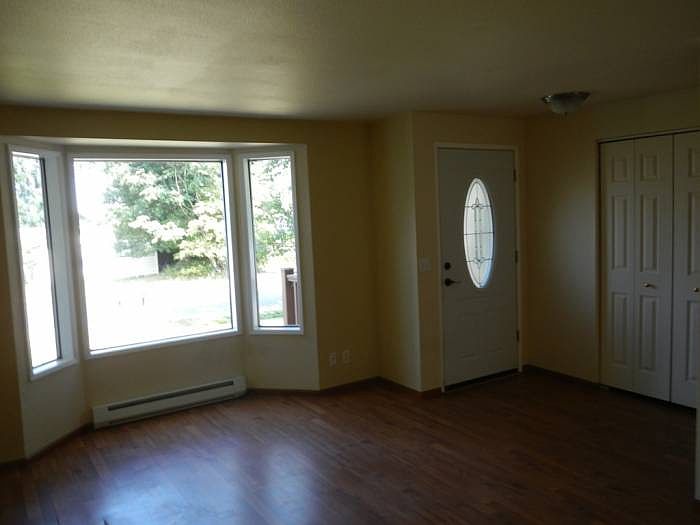 Living room bay window