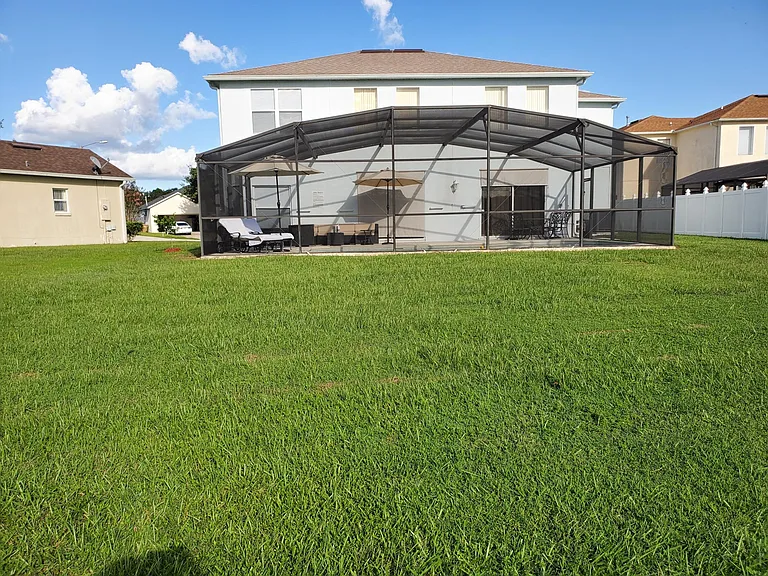 Expansive lot means privacy for your family and friends. Lawn care and pool service included in rent means your outdoor enjoyment is CAREFREE!