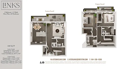 Floor plan Links A5 Penthouse
