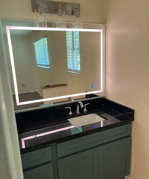 Master bedroom vanity