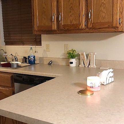 New countertops and flooring