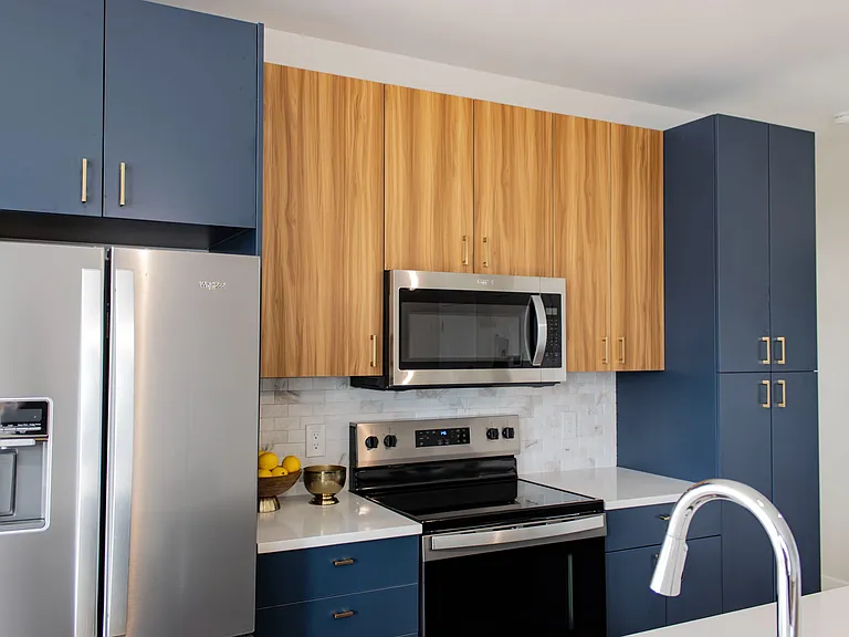 Custom Two-Toned Cabinetry