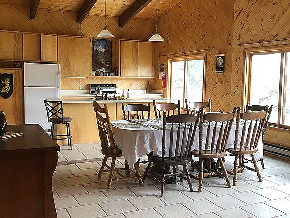 Kitchen, dining, family room