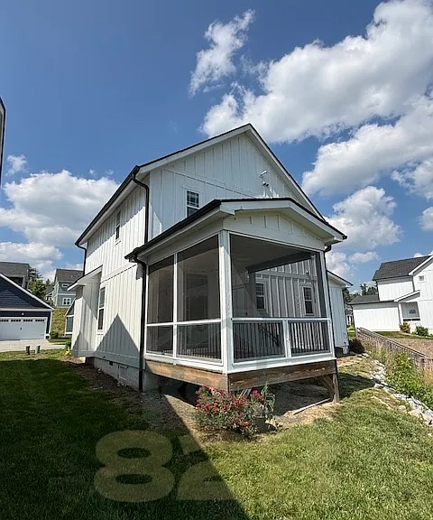 rear view of home