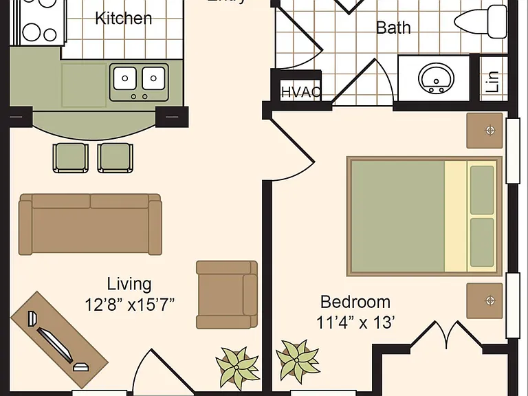 A | 1X1 | 652 sq ft A | 1X1 | 652 sq ft