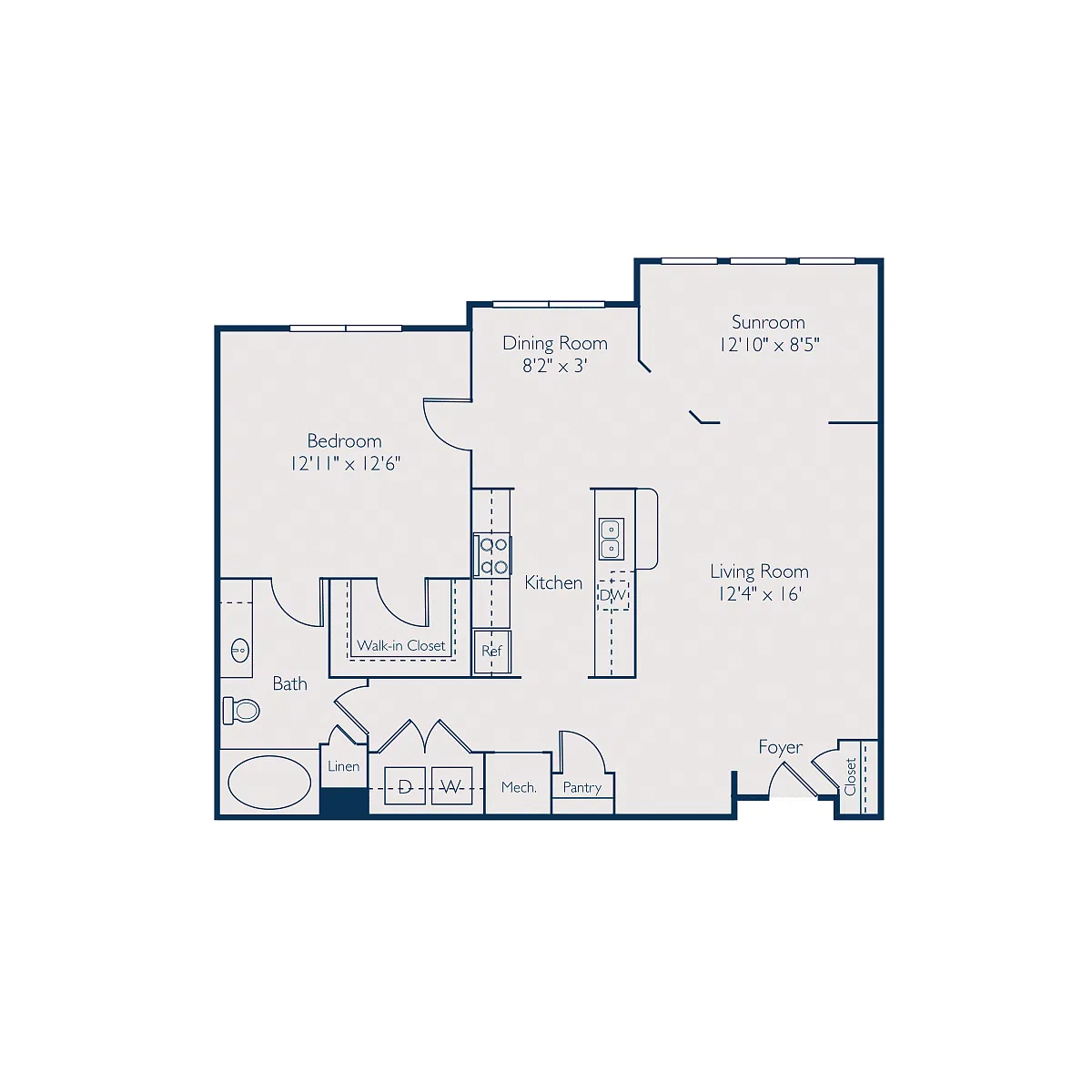 Floor plan A6