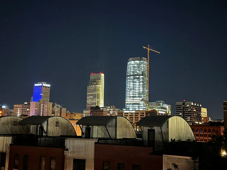 Another rooftop skyline view. Amazing how the view changes from night to night!