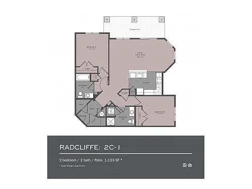 Floor plan Radcliffe