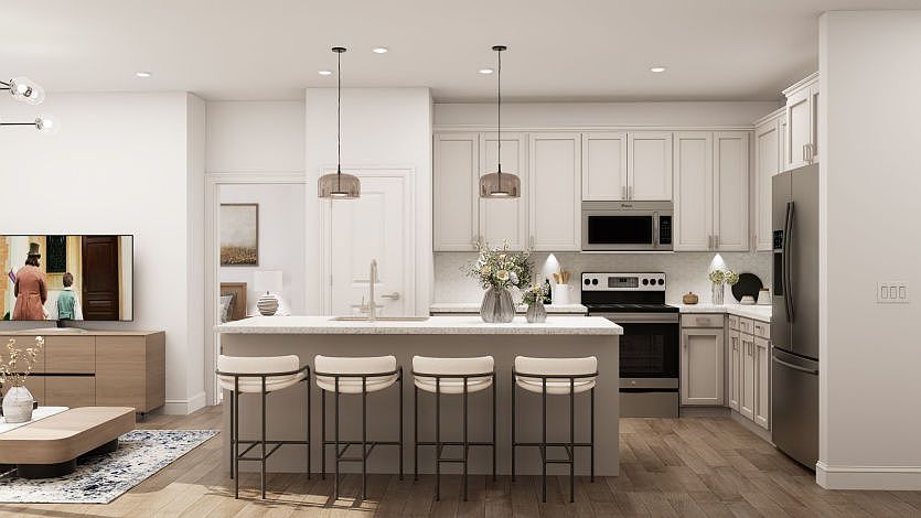 Spacious kitchen