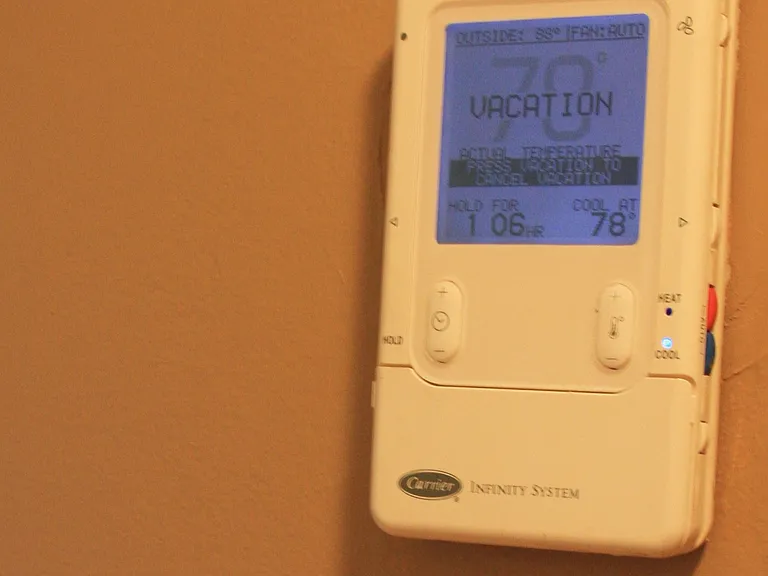 Programable thermostat