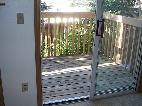 Back door to Patio!