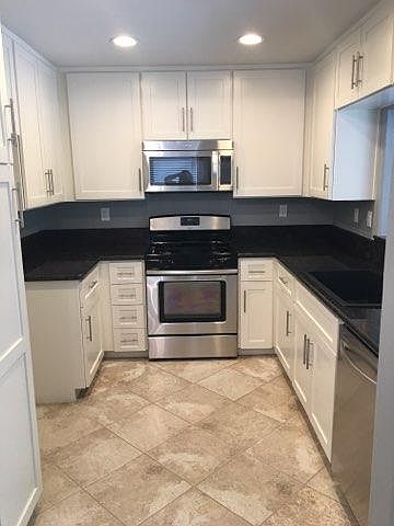 Remodeled Kitchen with Granite counter top