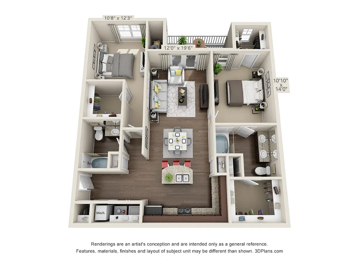 Floor plan Cotton Mill