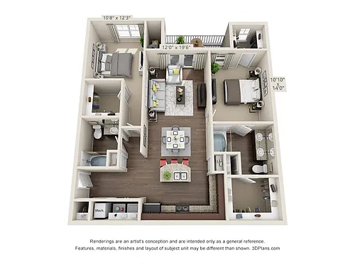 Floor plan Cotton Mill