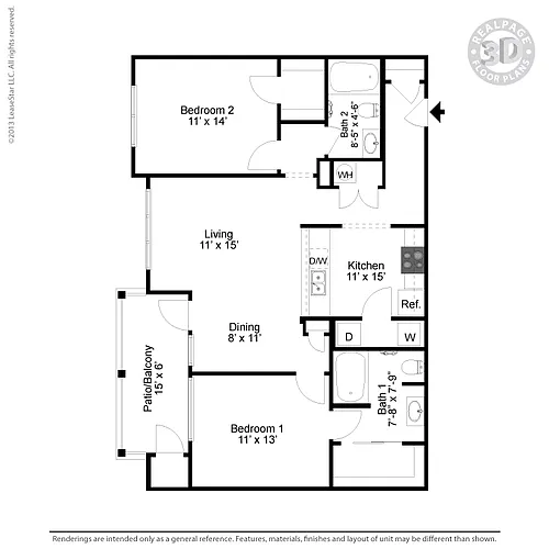 Floor plan The Sugar