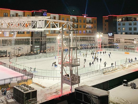 Winter Ice Rink