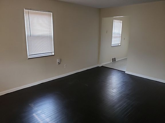 hardwood floor has just been refinished