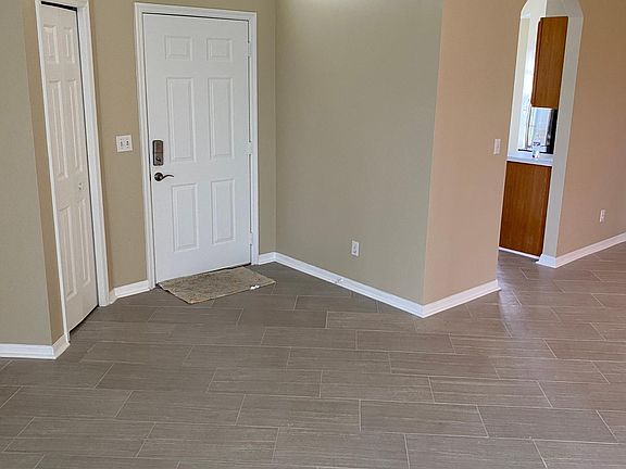 Front door & Family room