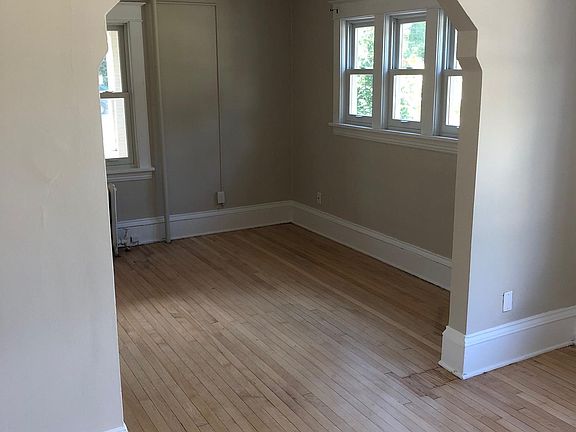 View from dining room to living room