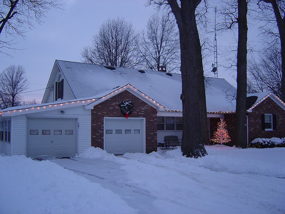 Street view in winter.