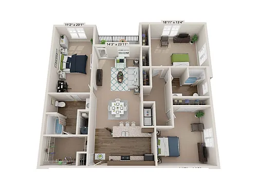 Floor plan Windstone