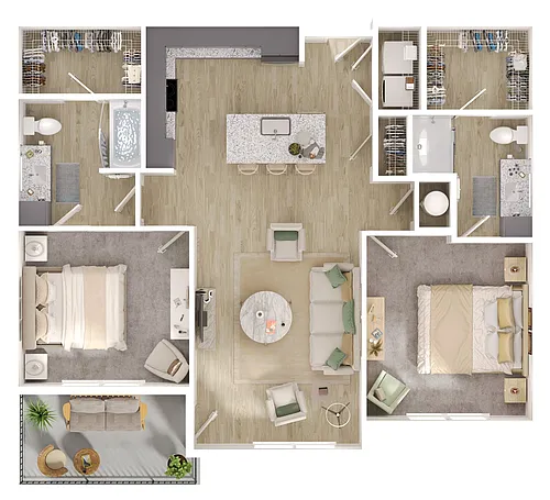 Floor plan Bright