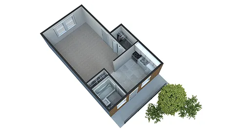 Floor plan Studio - Sovereign