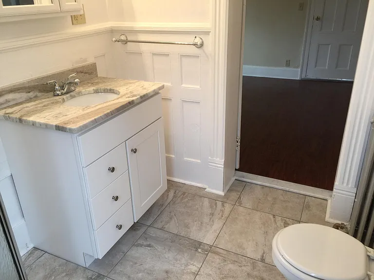 Bathroom Vanity & New Floor