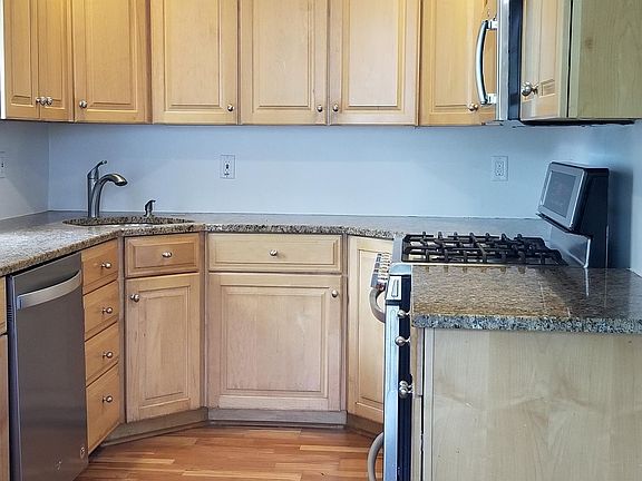 Custom made maple cabinets