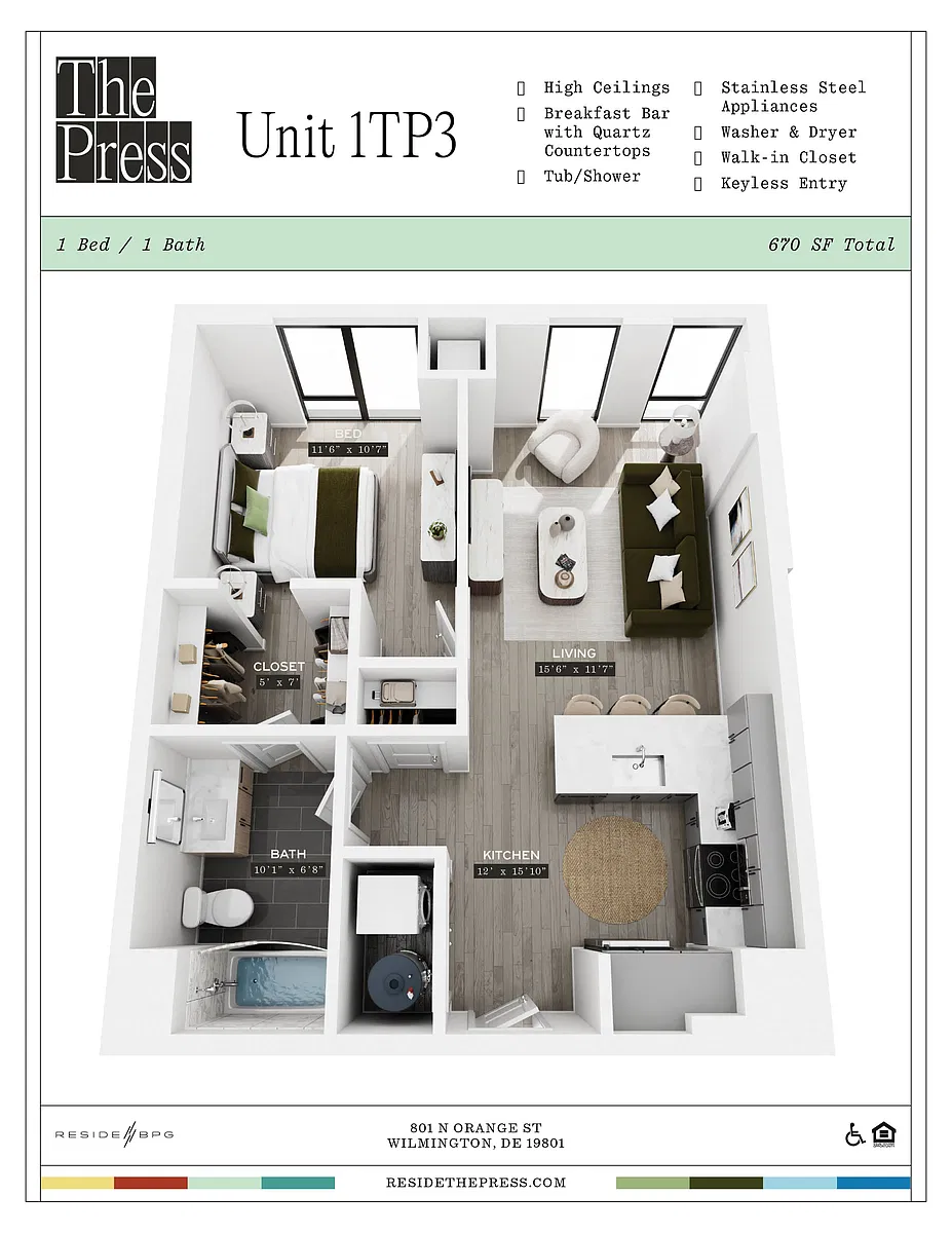 Floor plan 1TP3