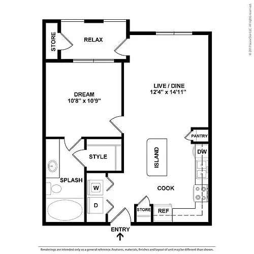 Floor plan A1-B