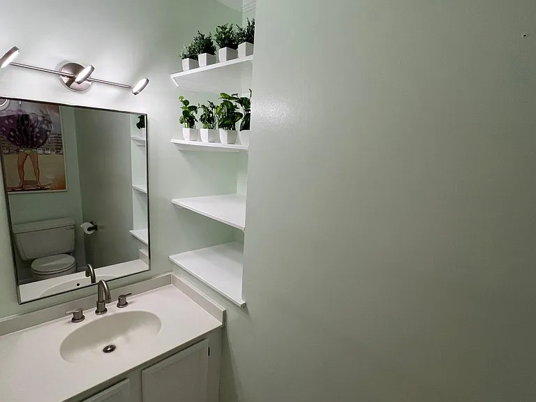 Basement bathroom
