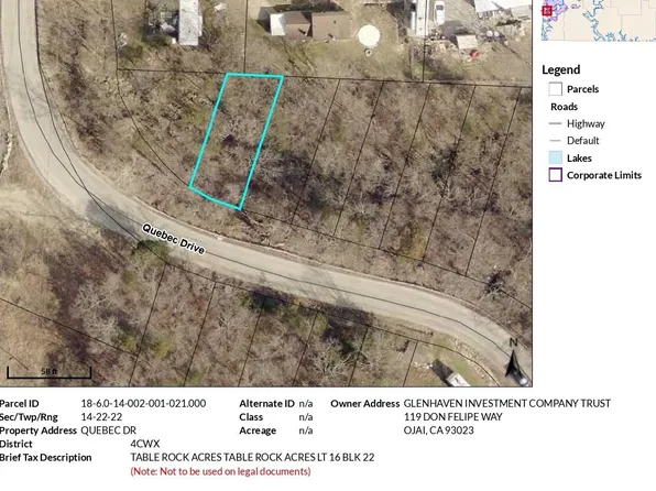 Lot 16 Table Rock Acres, Branson, MO 65616