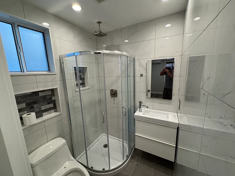 ensuite bathroom with shower