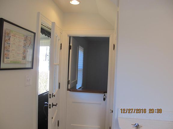 Back bedroom could be office or Den with Dutch Door