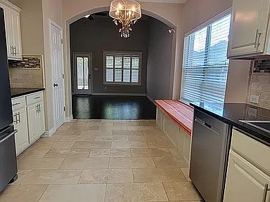 Large updated kitchen.