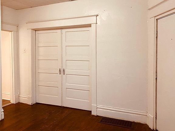 Spacious large rooms going into living room.