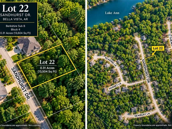 LOT 22 Sandhurst Dr, Bella Vista, AR 72714