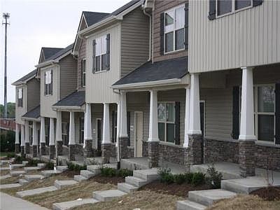 front of property