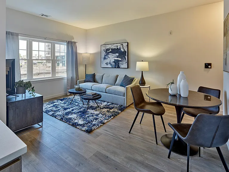 Experience modern living in this chic apartment space designed for comfort and style.