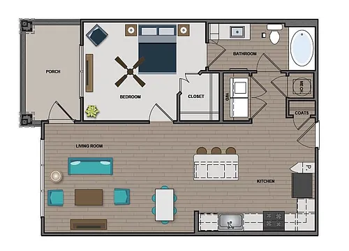 Floor plan Franklin