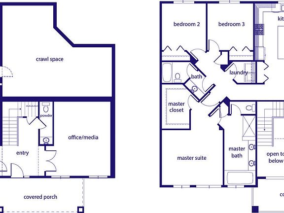 2383 floor plans 4 car tandem