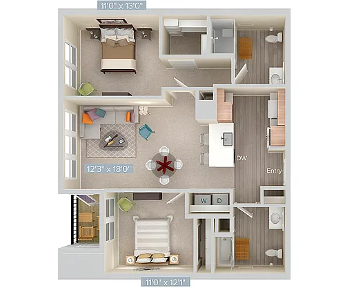 Floor plan B1-HP-sc1-1093